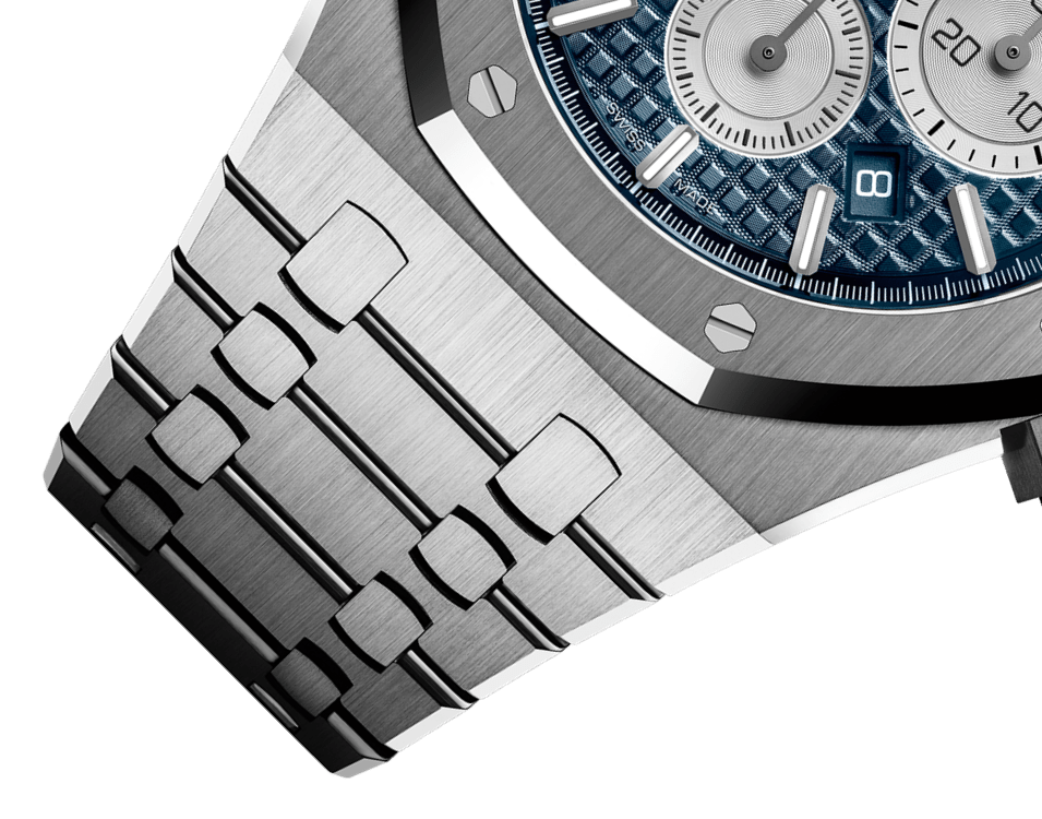Audemars Piguet ROYAL OAK CHRONOGRAPHE-GRIS/BLEU
