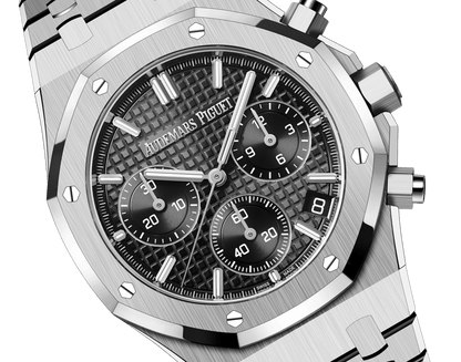 Audemars Piguet ROYAL OAK CHRONOGRAPHE-GRIS/NOIR