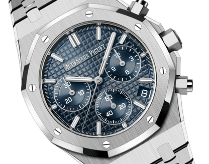 Audemars Piguet ROYAL OAK CHRONOGRAPHE-grie/bleu