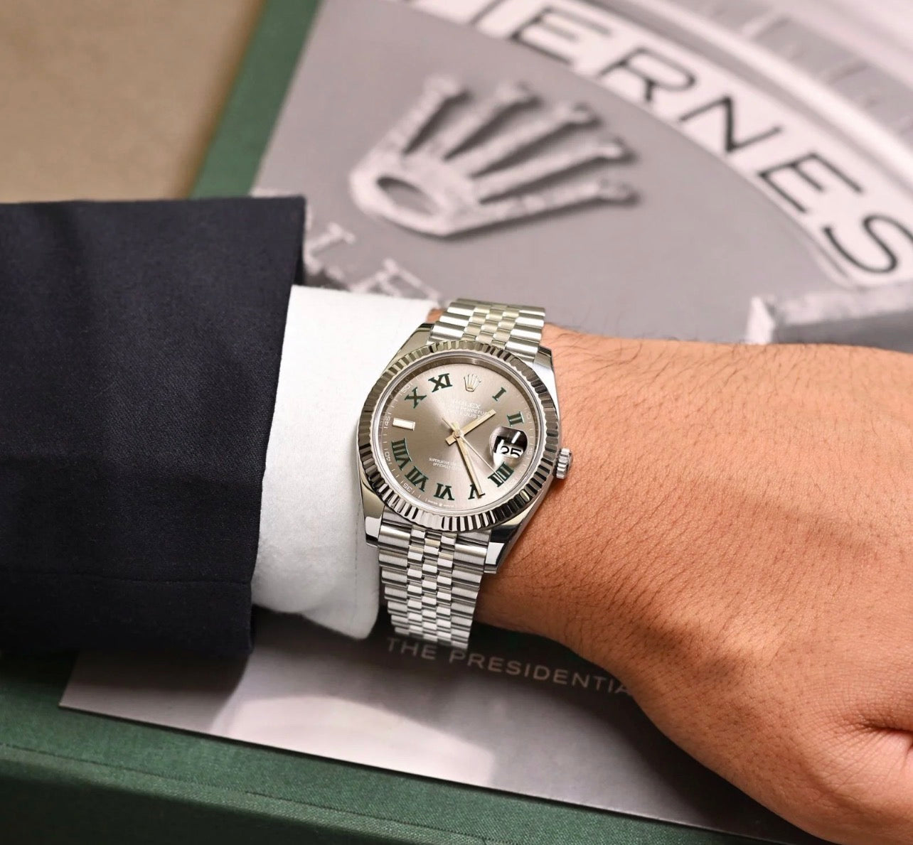 Rolex Datejust41 Wimbledon