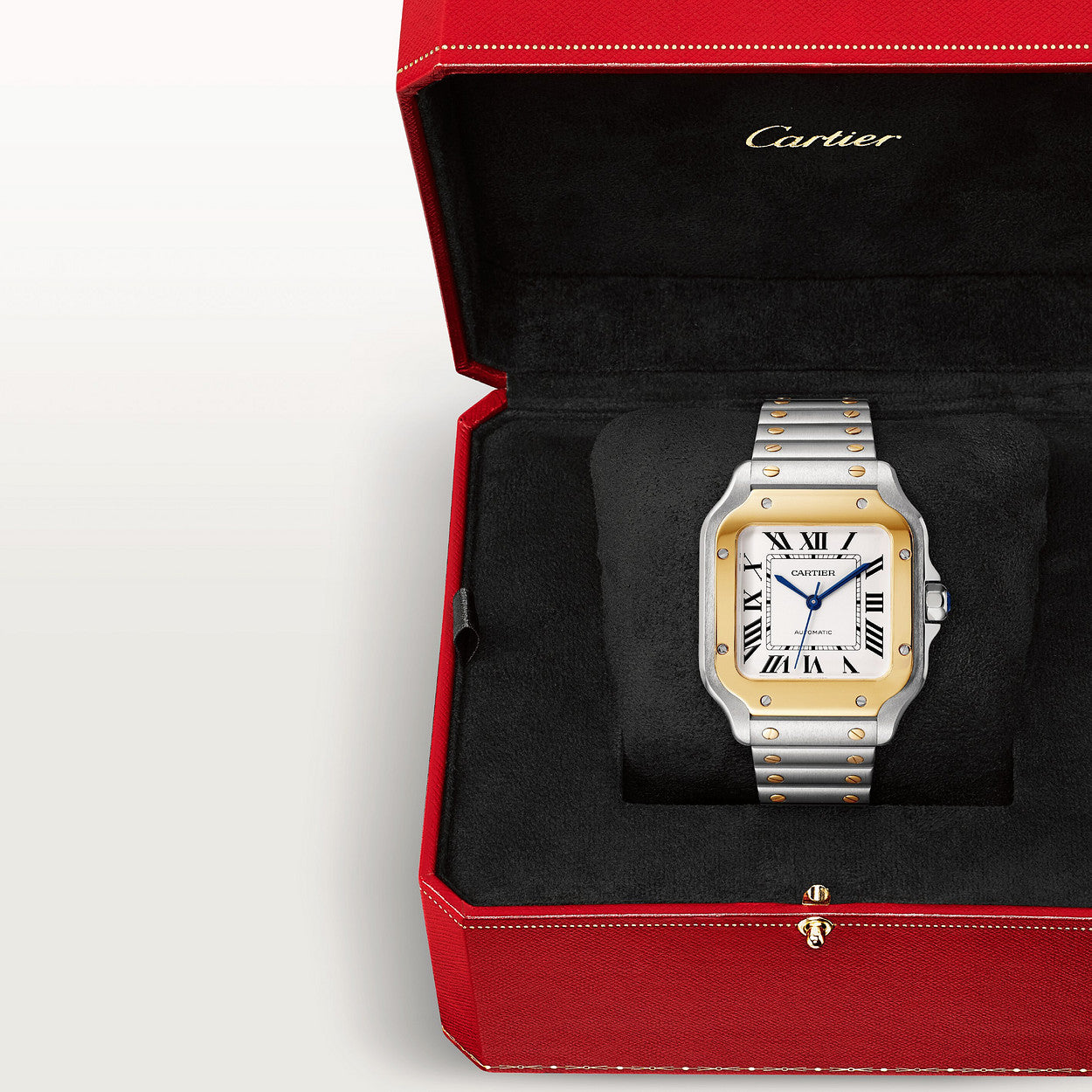 Cartier SANTOS-JAUNE/GRIS 40mm