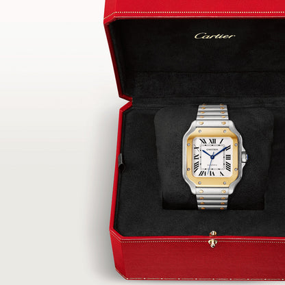 Cartier SANTOS-JAUNE/GRIS 40mm