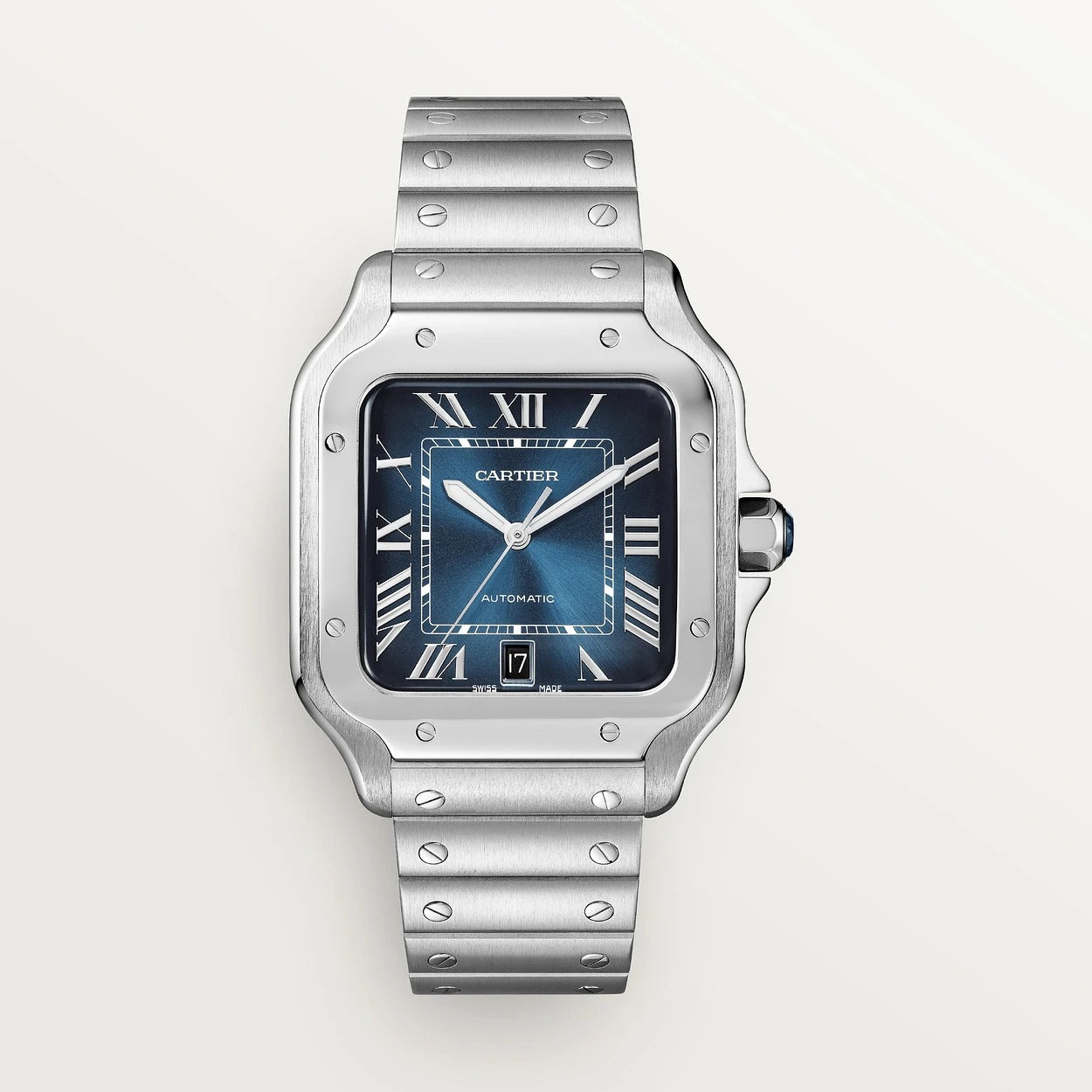 Cartier SANTOS-GRIS/BLEU 40mm