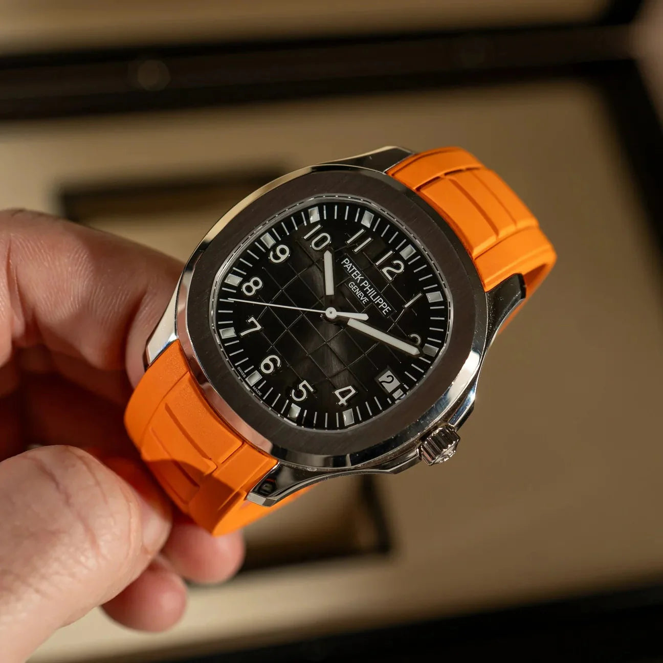 Patek Philippe Aquanaut orange