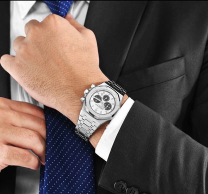 Audemars Piguet ROYAL OAK CHRONOGRAPHE-BLANC/NOIR