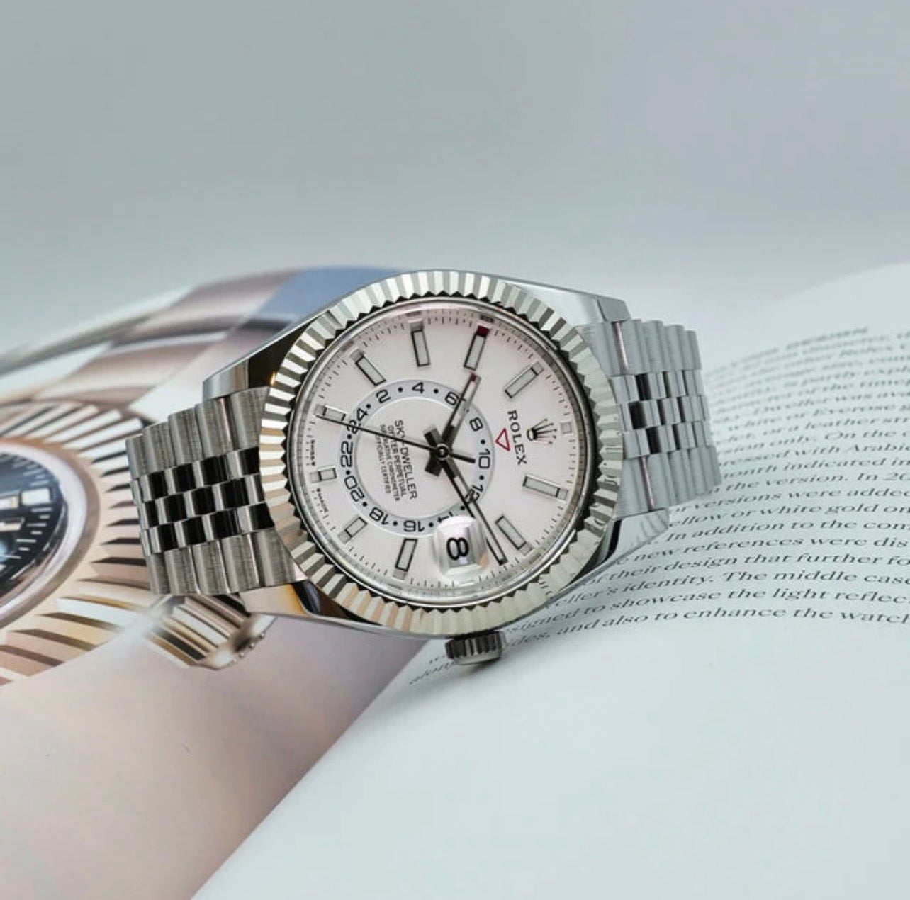 Rolex Sky Dweller Blonc