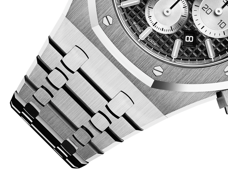 Audemars Piguet ROYAL OAK CHRONOGRAPHE-NOIR/BLANC
