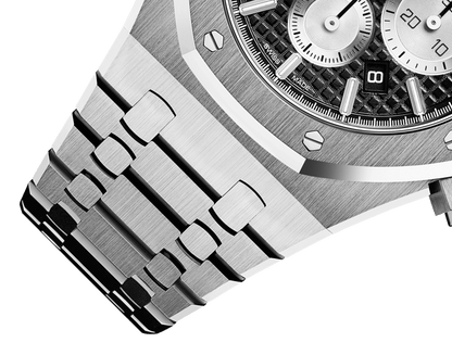 Audemars Piguet ROYAL OAK CHRONOGRAPHE-NOIR/BLANC