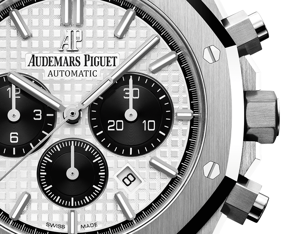 Audemars Piguet ROYAL OAK CHRONOGRAPHE-BLANC/NOIR