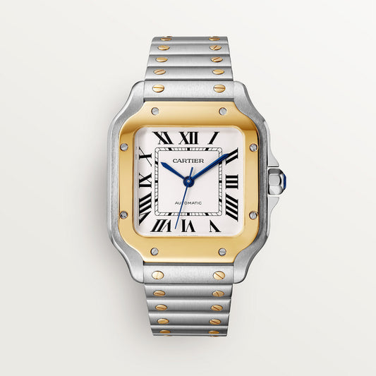 Cartier SANTOS-JAUNE/GRIS 40mm