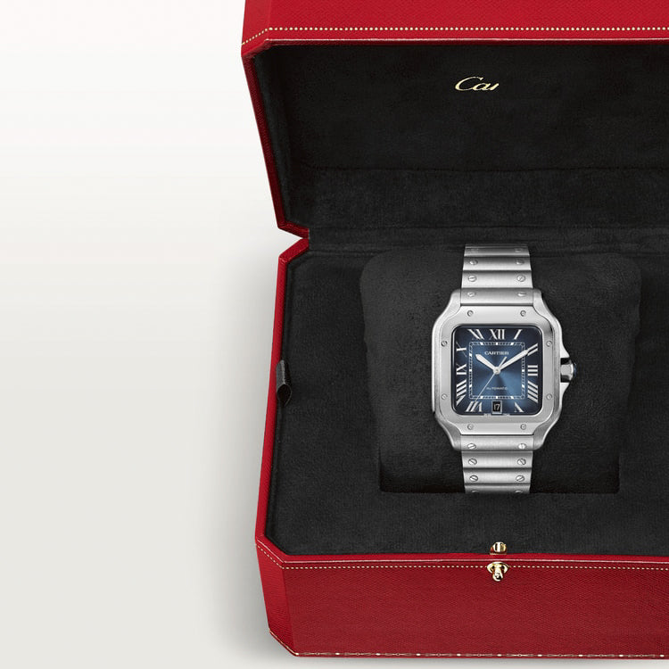 Cartier SANTOS-GRIS/BLEU 40mm