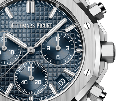 Audemars Piguet ROYAL OAK CHRONOGRAPHE-grie/bleu