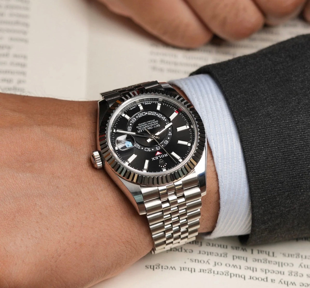 Rolex Sky Dweller Noir
