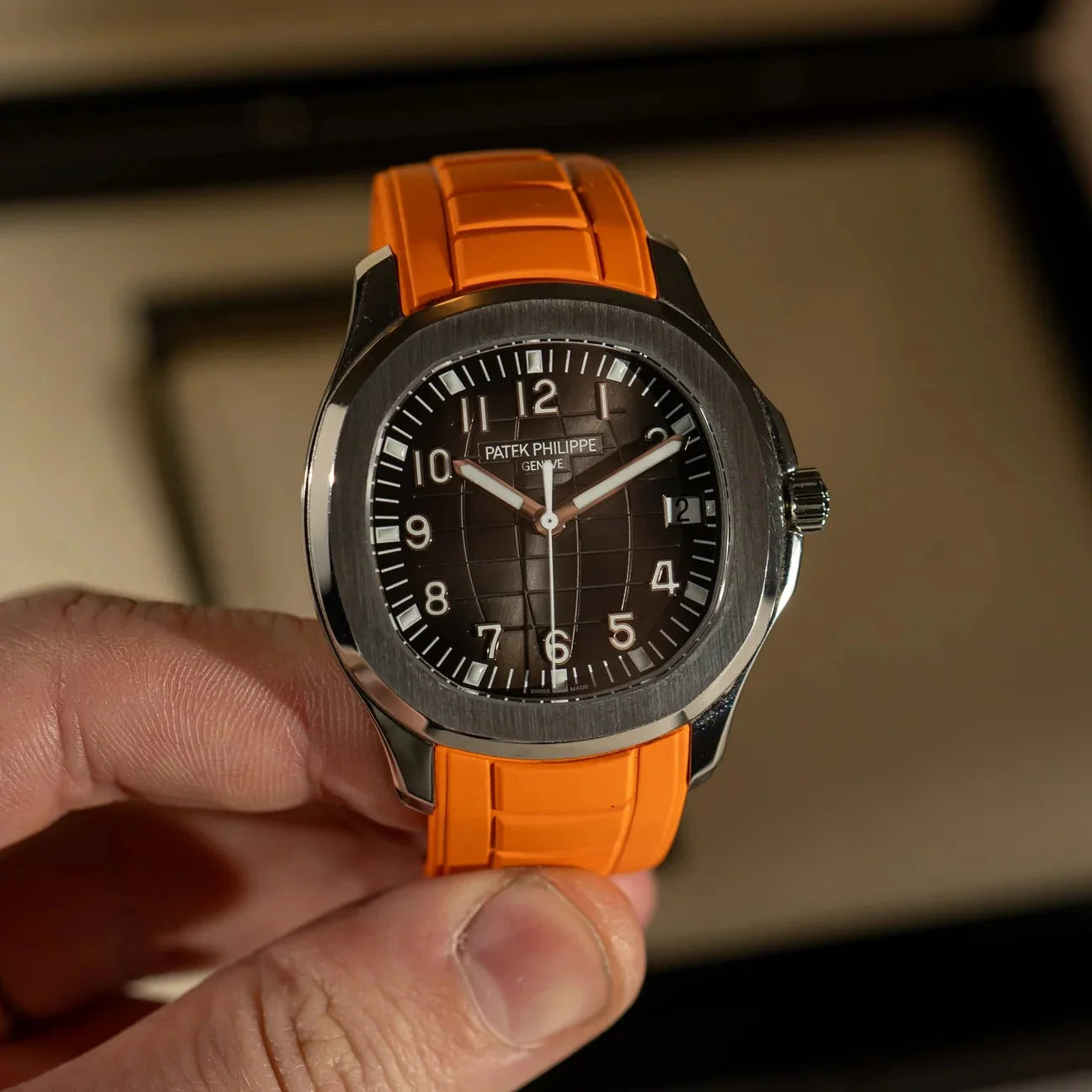 Patek Philippe Aquanaut orange