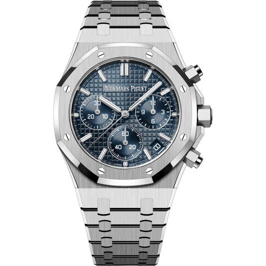 Audemars Piguet ROYAL OAK CHRONOGRAPHE-grie/bleu