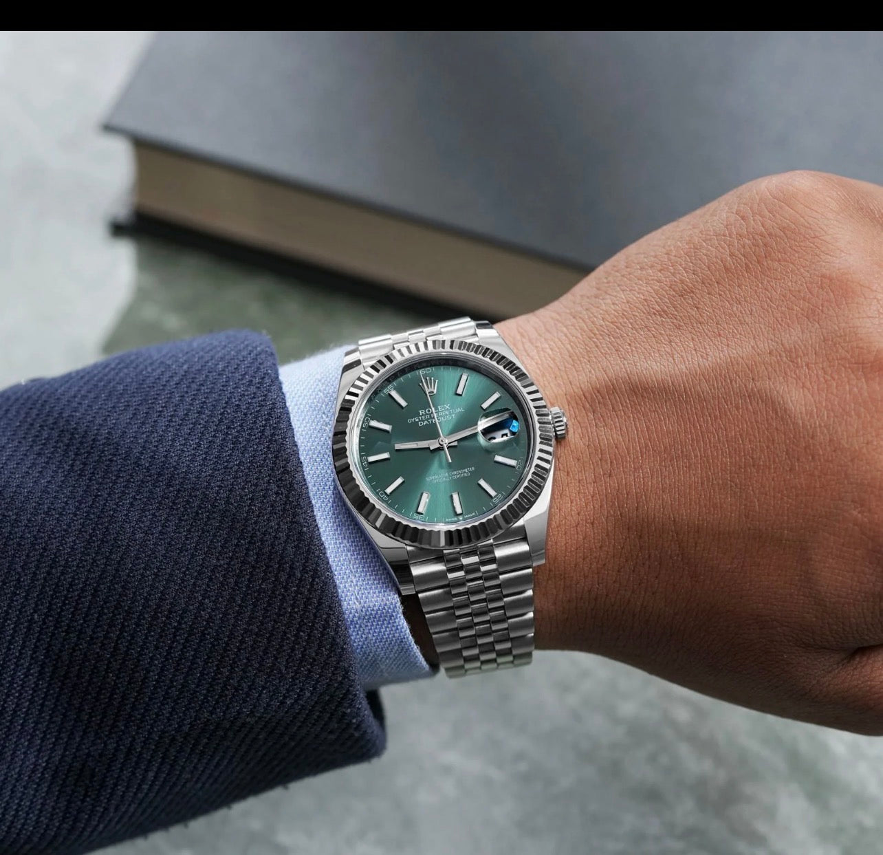 Rolex Datejust vert