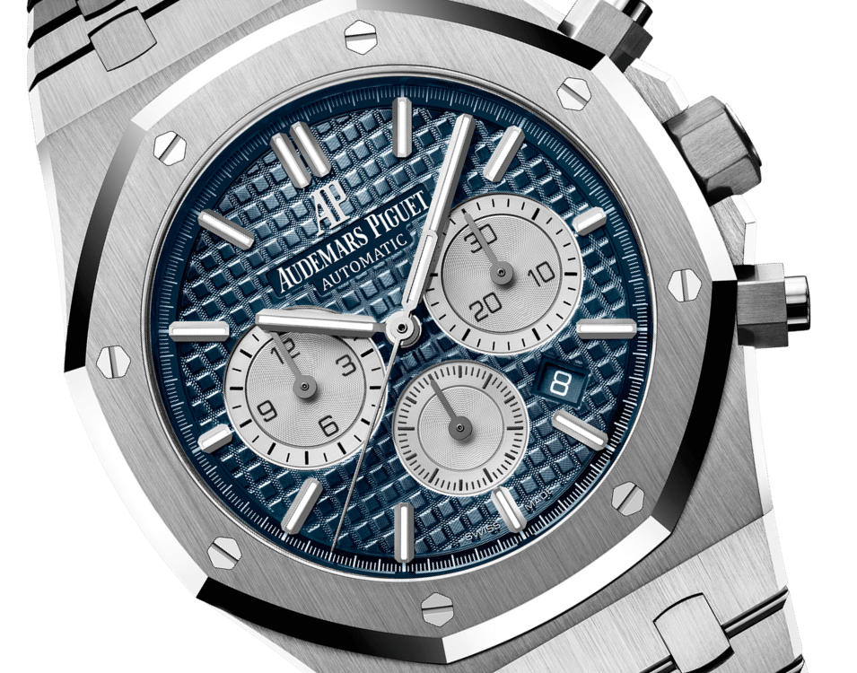 Audemars Piguet ROYAL OAK CHRONOGRAPHE-GRIS/BLEU