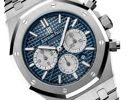 Audemars Piguet ROYAL OAK CHRONOGRAPHE-GRIS/BLEU