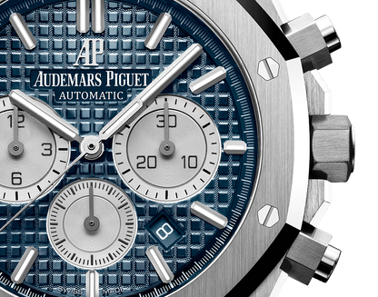 Audemars Piguet ROYAL OAK CHRONOGRAPHE-GRIS/BLEU