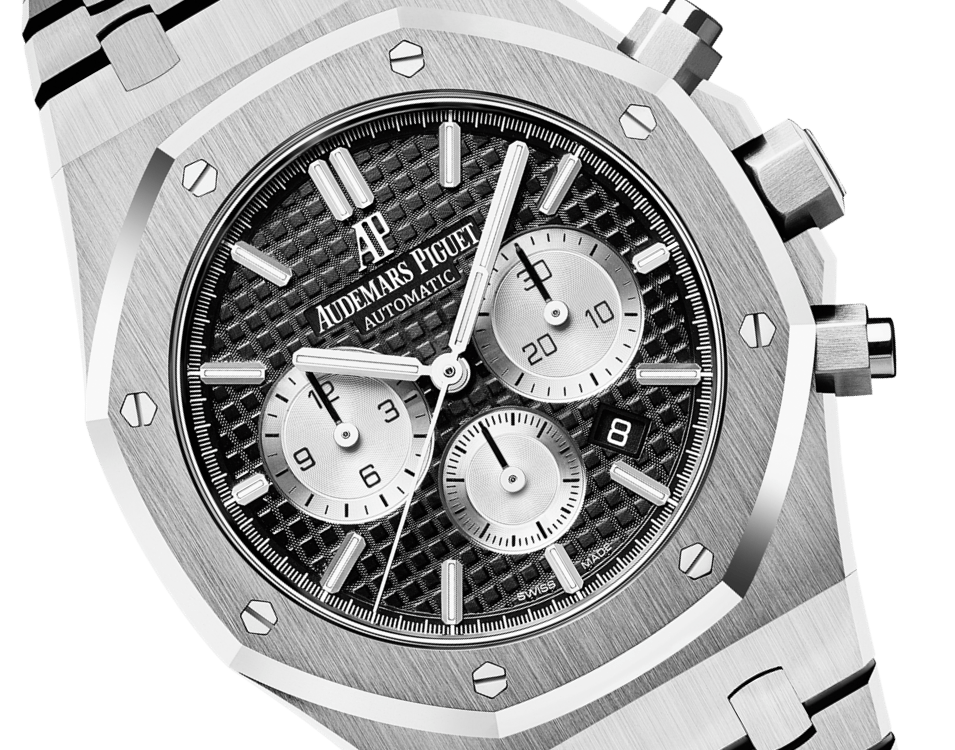 Audemars Piguet ROYAL OAK CHRONOGRAPHE-NOIR/BLANC