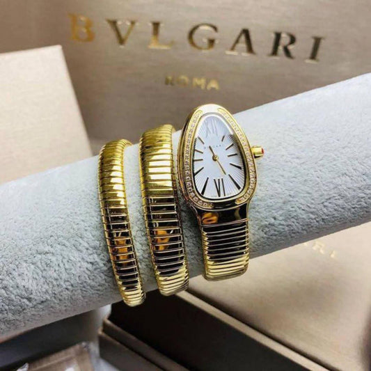 Bvlgari Serpenti Tubogas en or jaune